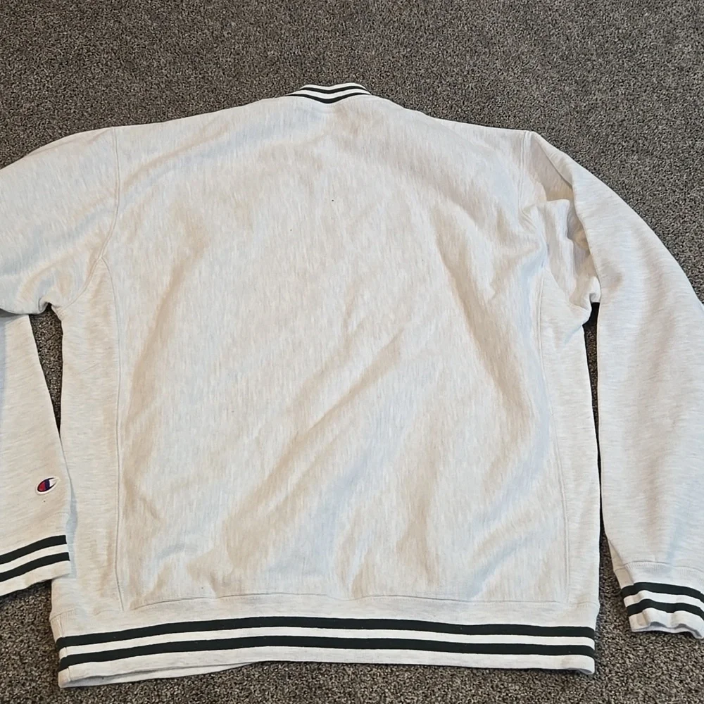 Vintage Champion Mens Okoboji The Lake Reverse Weave 90" Crewneck Pullover Sz L - Picture 7 of 7